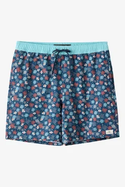 Hermosa Elastic Waist 17" Swim Trunks Trunks - Midnight Navy | O'Neill