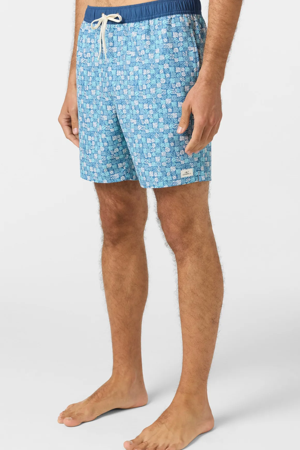 Hermosa Elastic Waist 17" Swim Trunks Trunks - Copen Blue | O'Neill