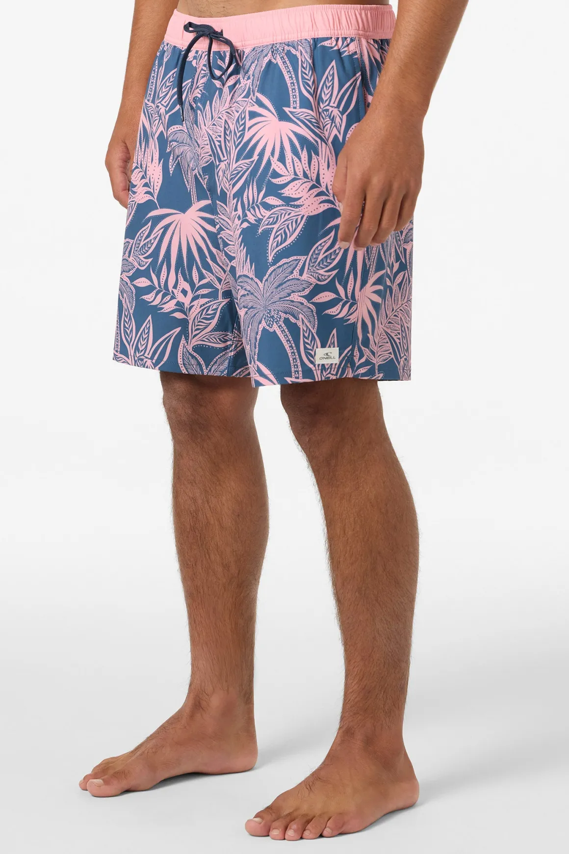 Hermosa Elastic Waist Lined 17" Swim Trunks Trunks - Vn Indigo | O'Neill