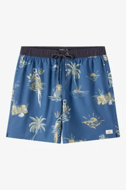 Hermosa Light Lined Elastic Waist 17" Swim Trunks Trunks - Indigo | O'Neill