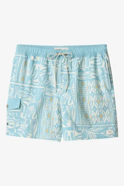 Hermosa Retro 17" Elastic Waist Swim Trunks Trunks - Cream | O'Neill
