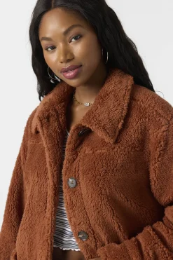 Huxlee Solid Jacket - Rustic Brown | O'Neill