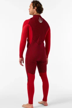 Hyperfreak Fire 3/2MM+ Back Zip Full Wetsuit - Blk/blk | O'Neill