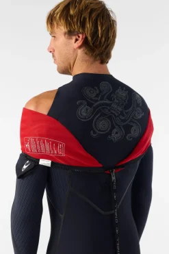 Hyperfreak Fire 3/2MM+ Back Zip Full Wetsuit - Blk/blk | O'Neill