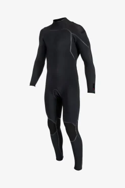 Hyperfreak Fire 4/3MM+ Back Zip Full Wetsuit - Blk/blk | O'Neill