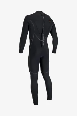 Hyperfreak Fire 4/3MM+ Back Zip Full Wetsuit - Blk/blk | O'Neill