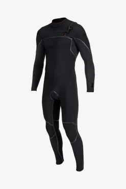 Hyperfreak Fire 3/2MM+ Chest Zip Full Wetsuit - Blk/blk | O'Neill