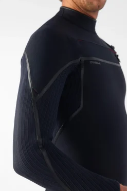 Hyperfreak Fire 3/2MM+ Chest Zip Full Wetsuit - Crbn/crbn | O'Neill