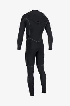 Hyperfreak Fire 4/3MM+ Chest Zip Full Wetsuit - Blk/blk | O'Neill