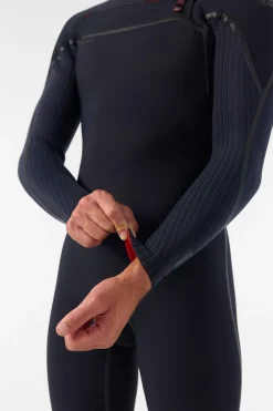 Hyperfreak Fire 4/3MM+ Chest Zip Full Wetsuit - Blk/blk | O'Neill
