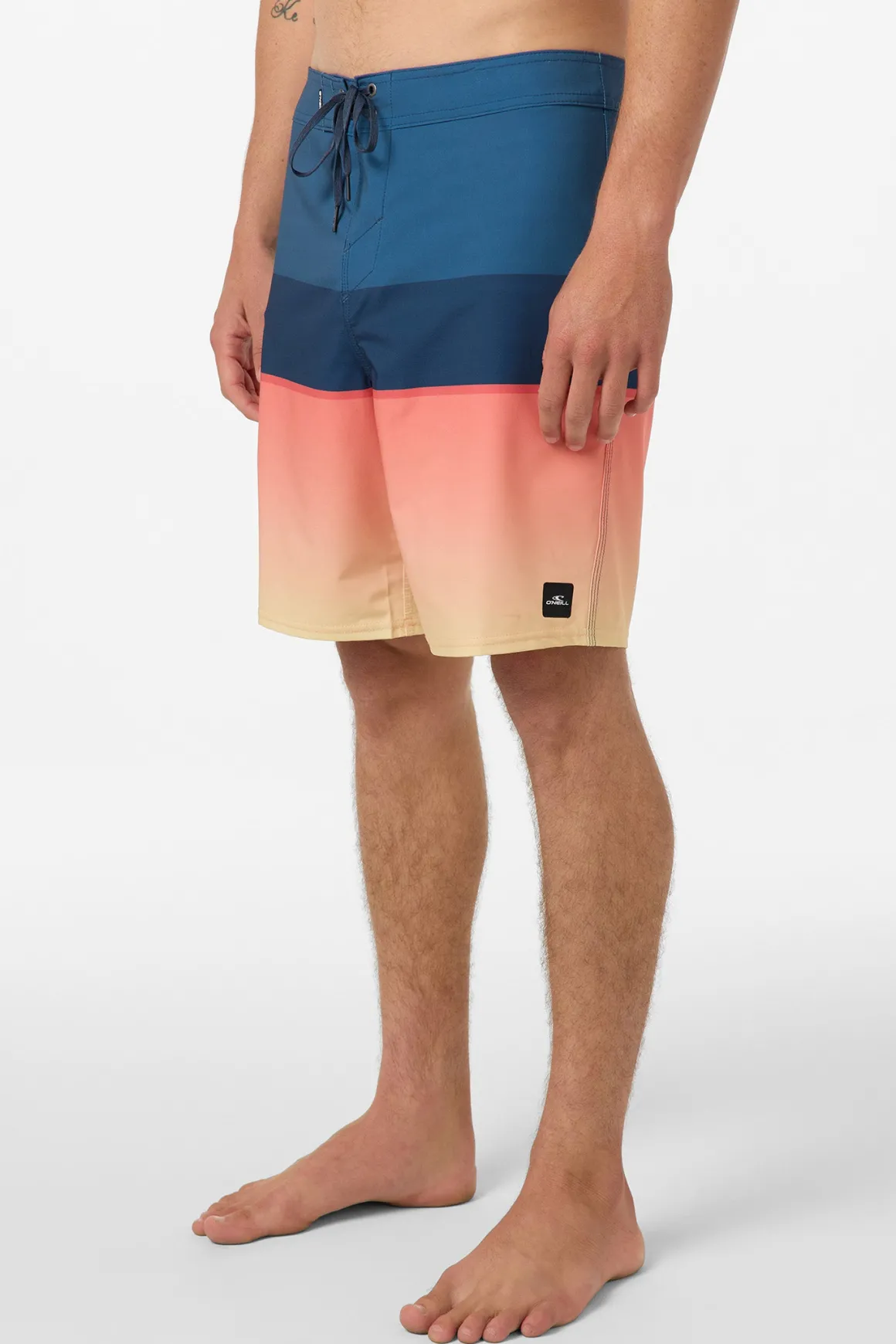 Hyperfreak Heat Block 19" Boardshorts - Persimmon | O'Neill