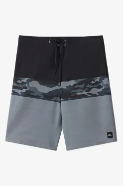 Hyperfreak Heat Block 21" Boardshorts - Black Camo | O'Neill