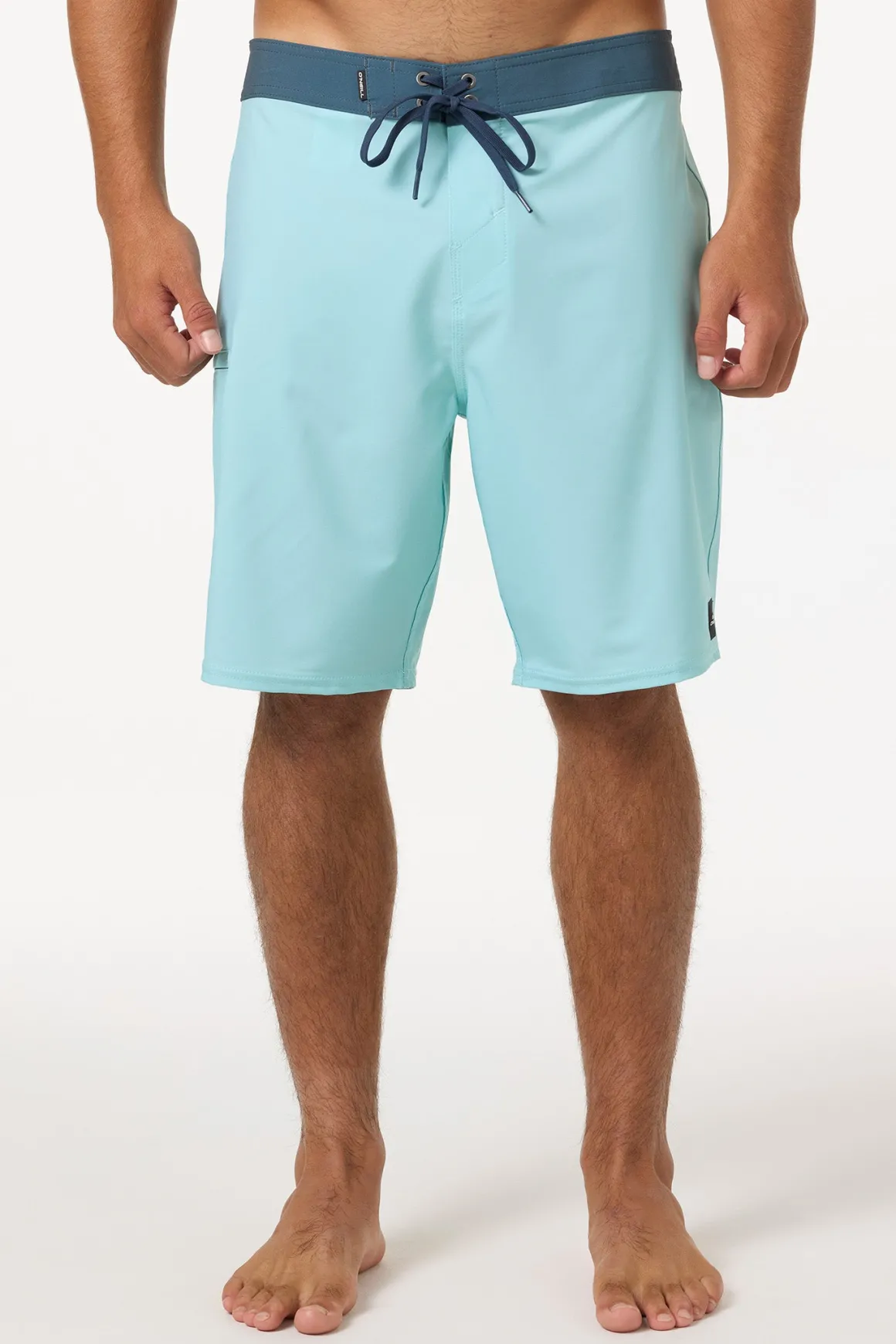 Hyperfreak Heat Solid 19" Boardshorts - Pastel Turquoise | O'Neill