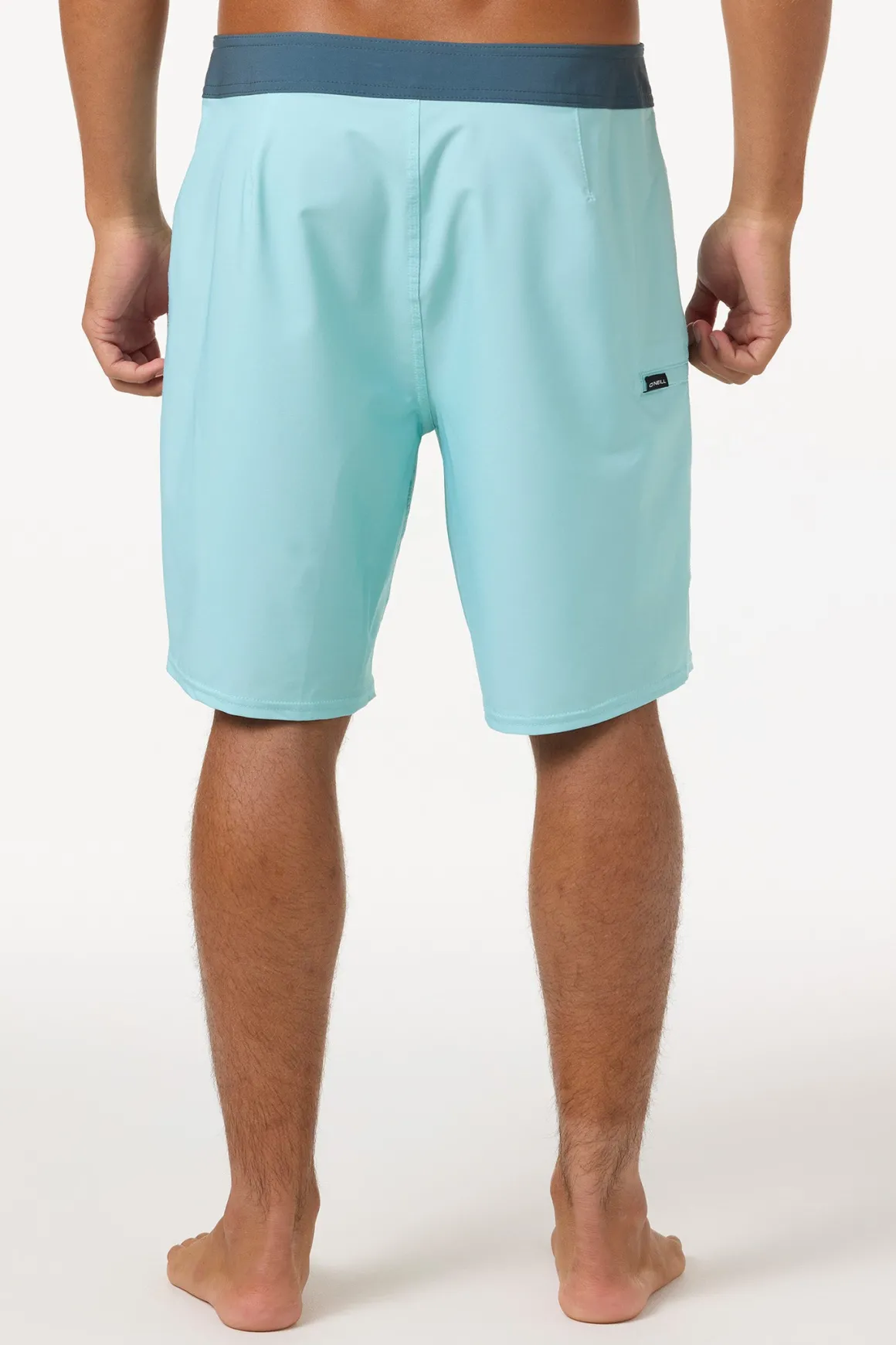 Hyperfreak Heat Solid 19" Boardshorts - Pastel Turquoise | O'Neill