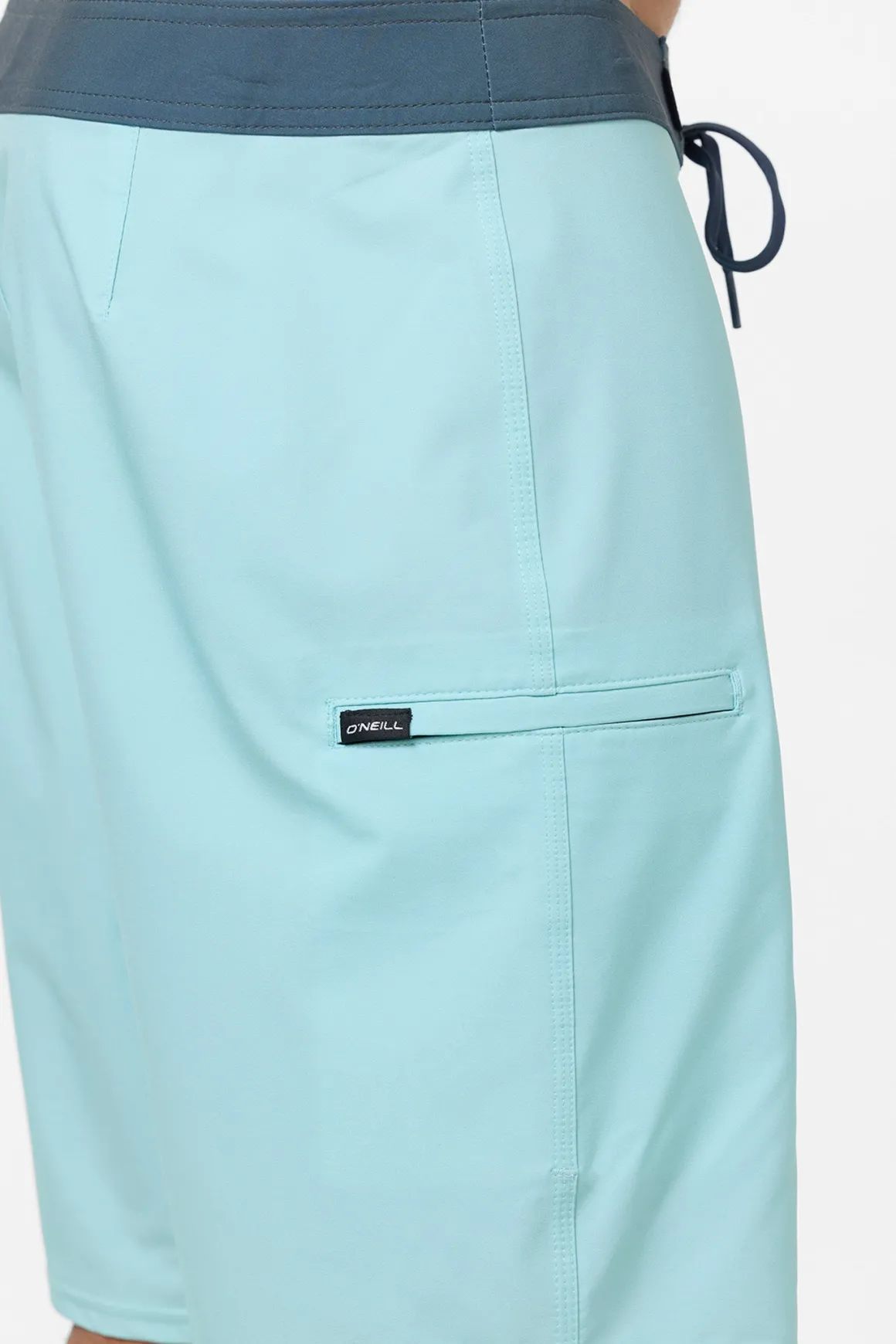 Hyperfreak Heat Solid 19" Boardshorts - Pastel Turquoise | O'Neill