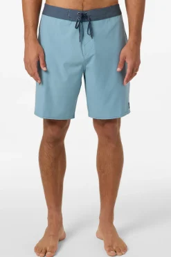 Hyperfreak Heat Solid 19" Boardshorts - Stone Blue | O'Neill