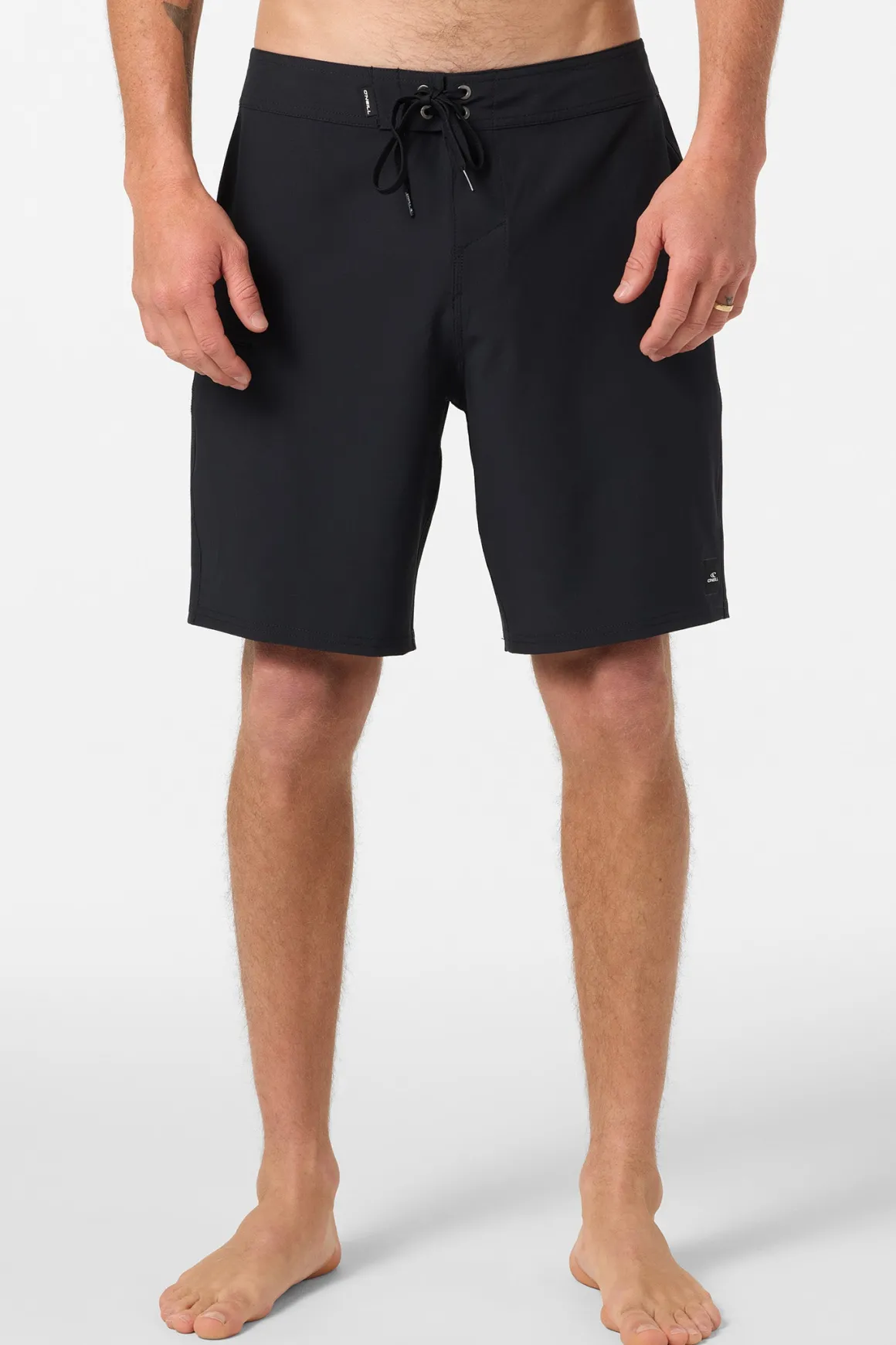 Hyperfreak Heat Solid 19" Boardshorts - Black | O'Neill