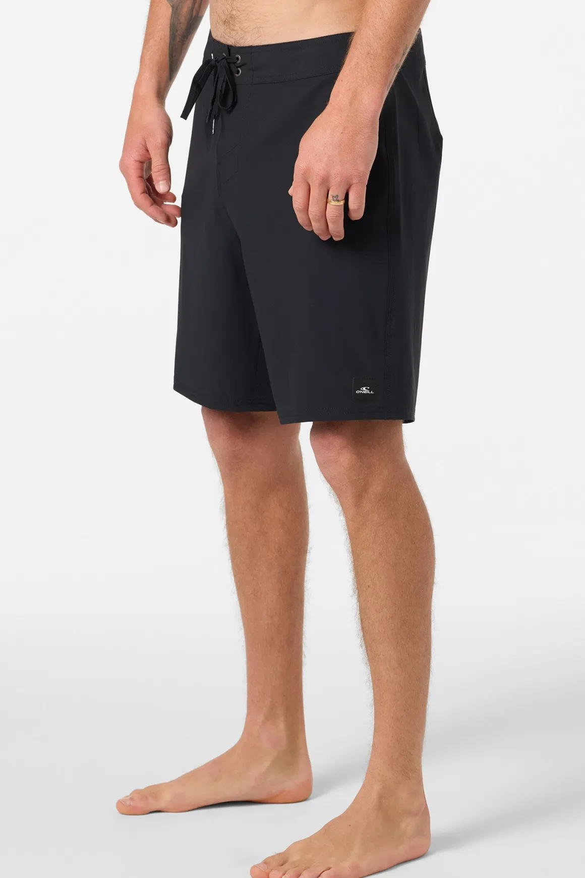 Hyperfreak Heat Solid 19" Boardshorts - Black | O'Neill