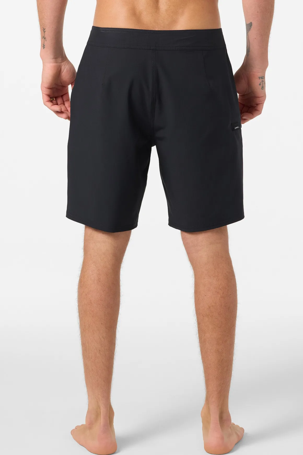 Hyperfreak Heat Solid 19" Boardshorts - Black | O'Neill