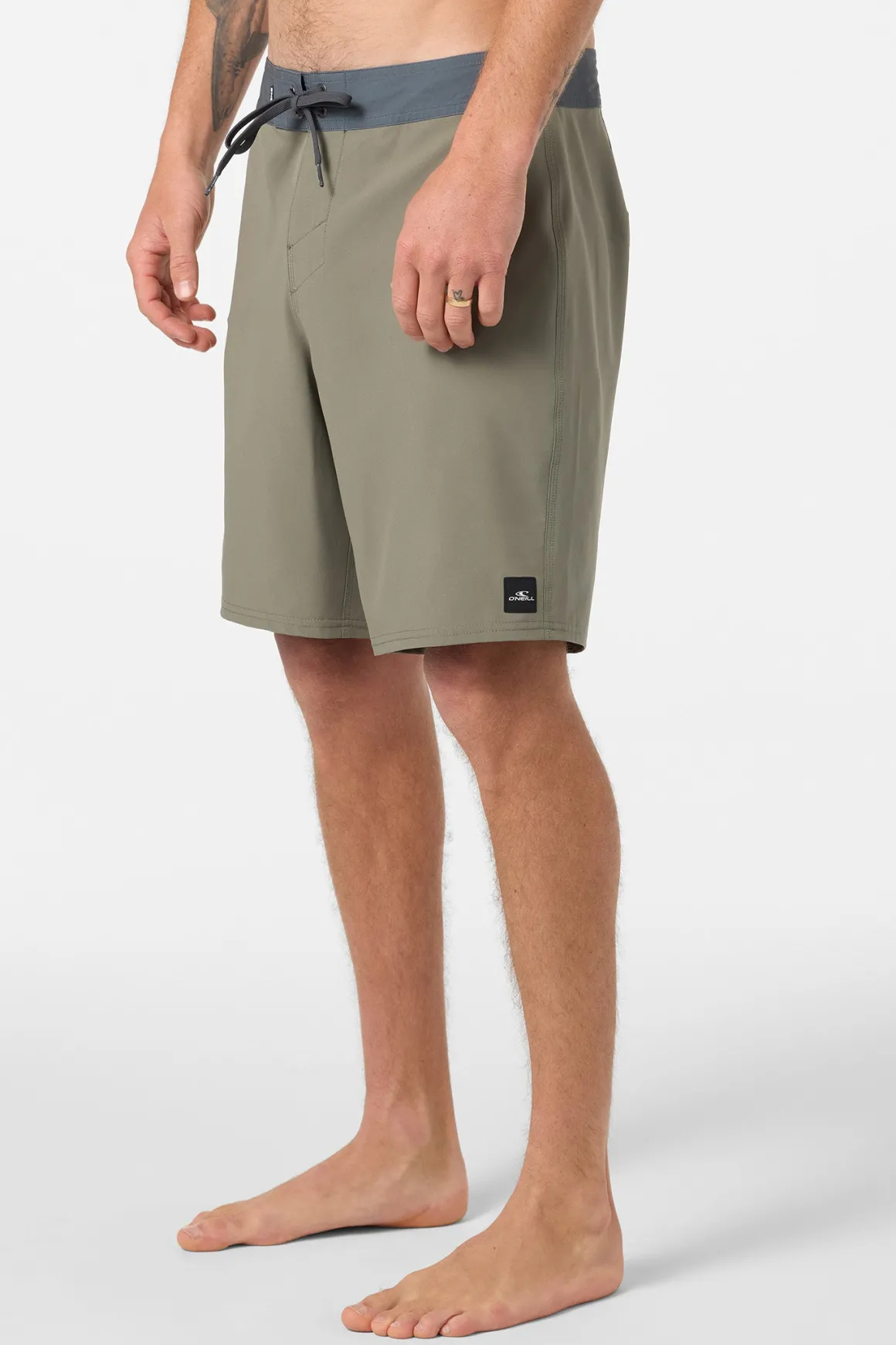 Hyperfreak Heat Solid 19" Boardshorts - Mulled Basil | O'Neill