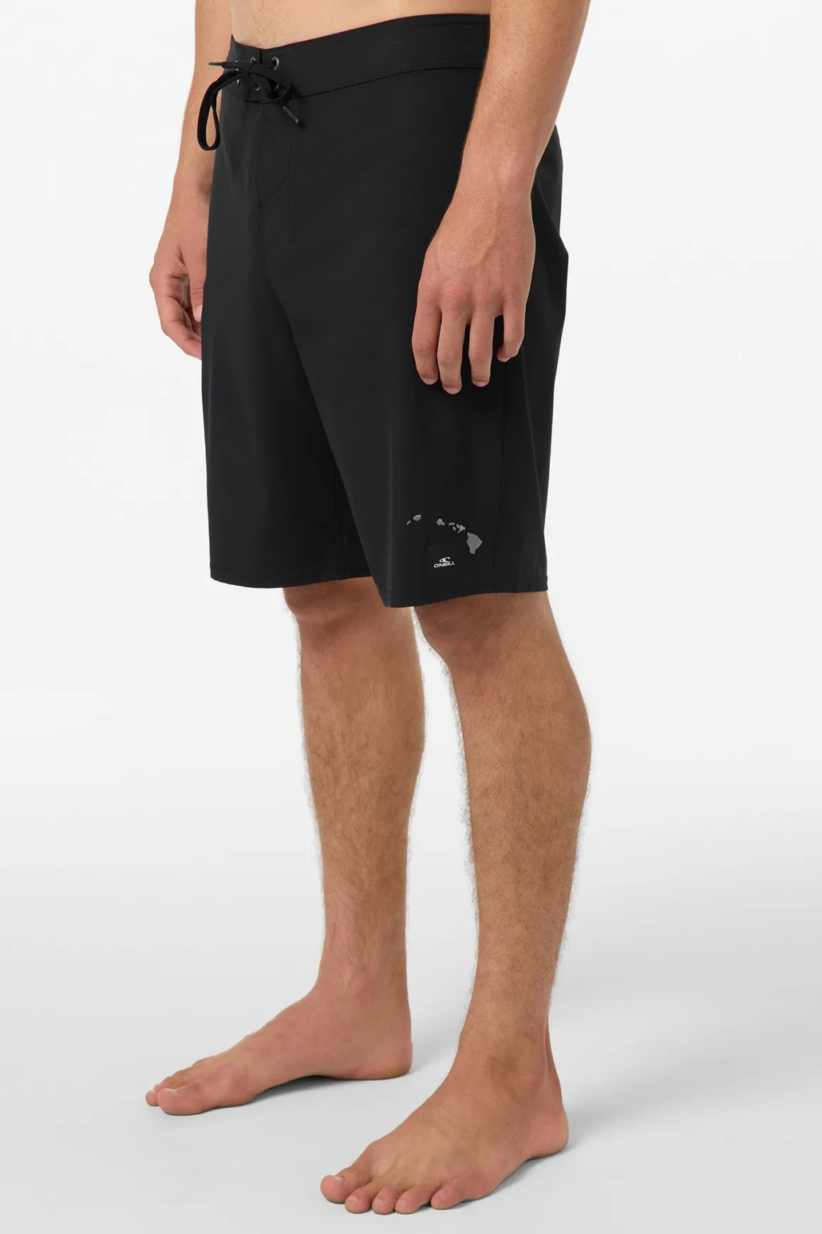 Hyperfreak Heat Solid Hawaii 20" Boardshorts - Black | O'Neill