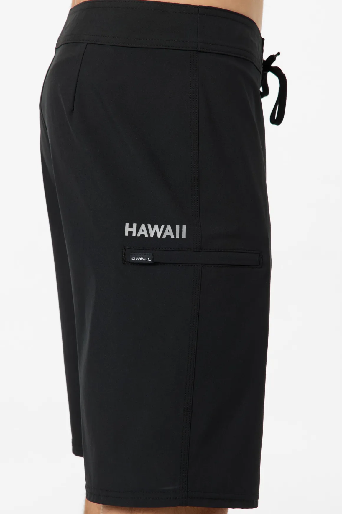 Hyperfreak Heat Solid Hawaii 20" Boardshorts - Black | O'Neill
