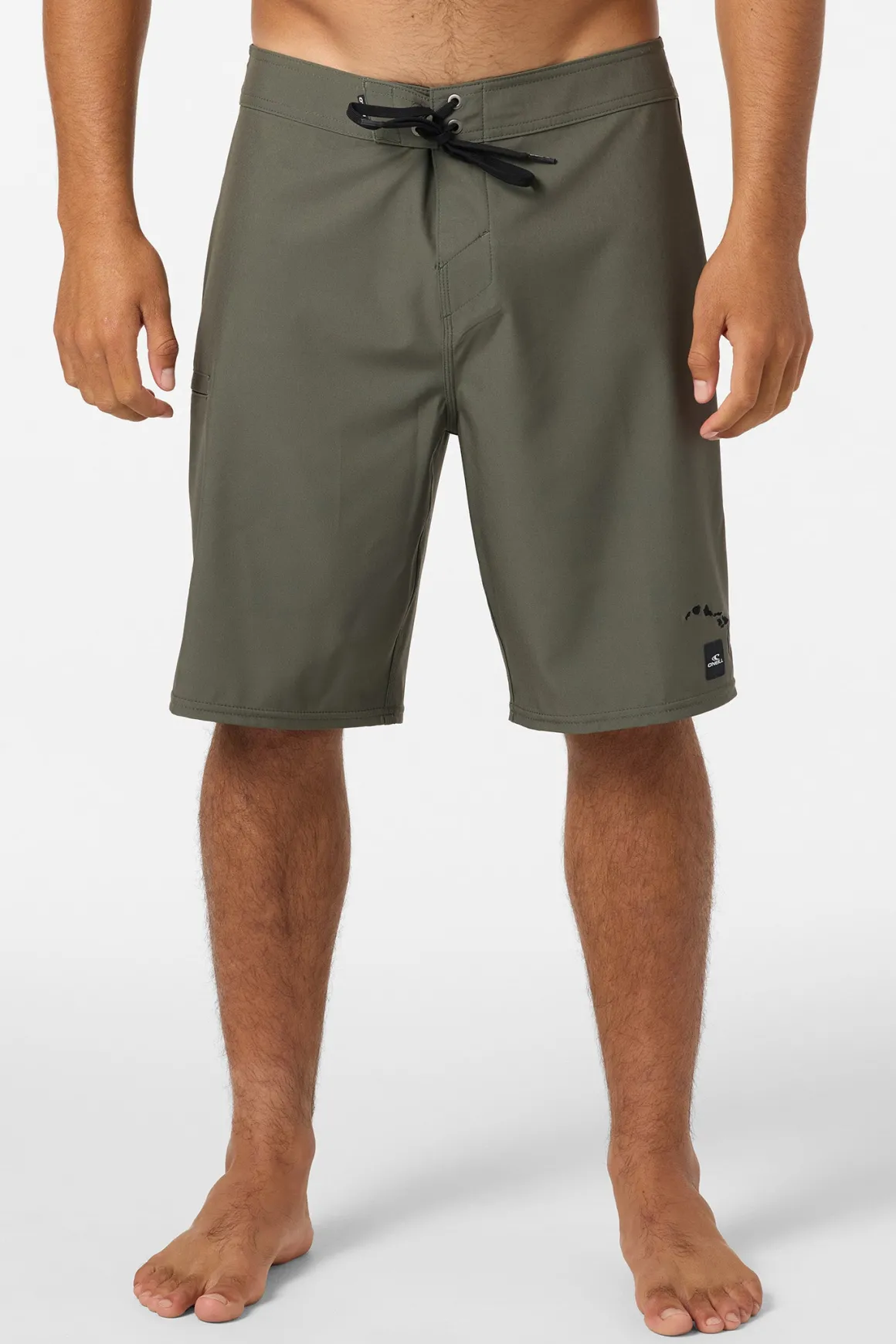 Hyperfreak Heat Solid Hawaii 20" Boardshorts - Army | O'Neill