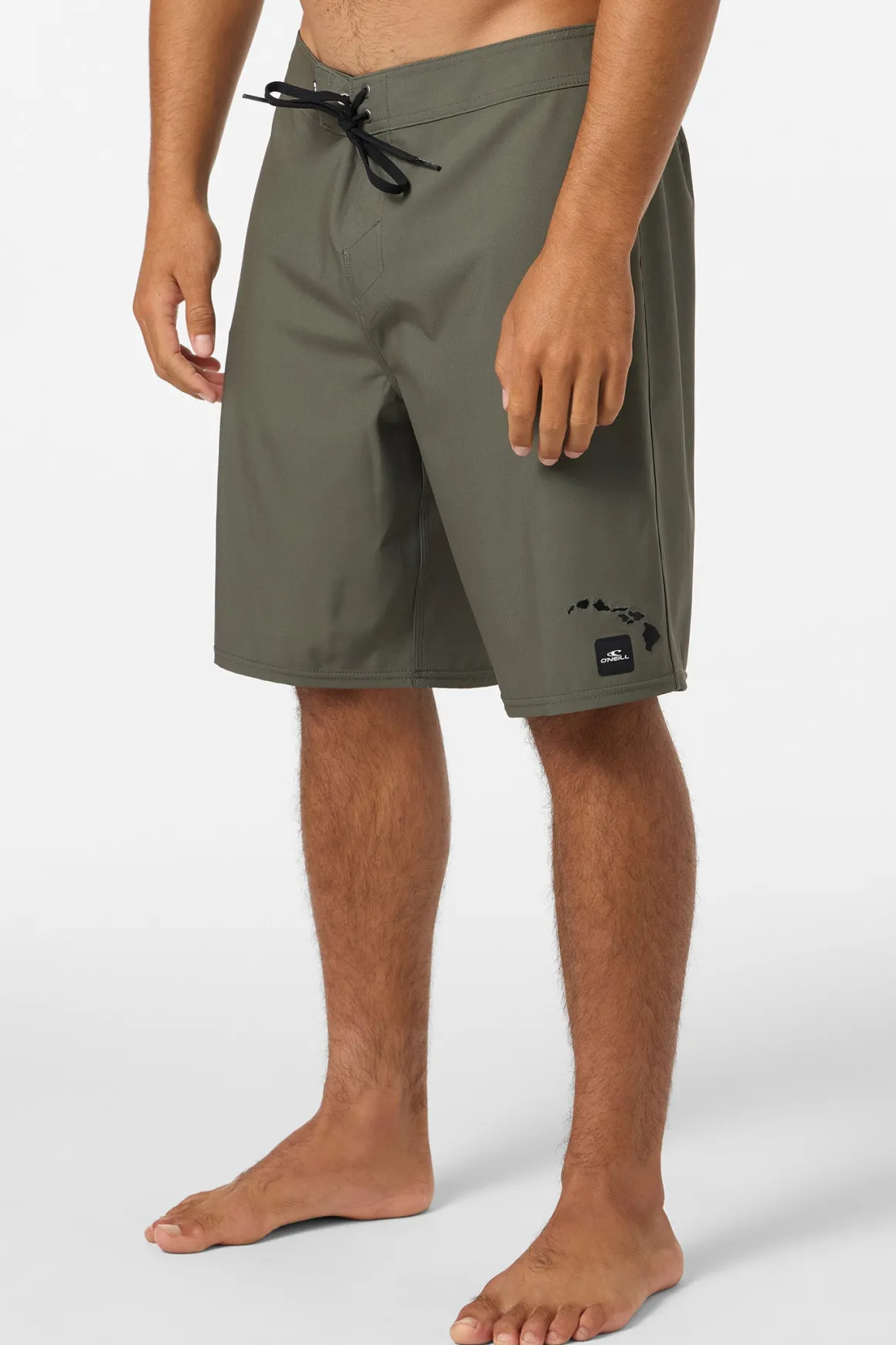 Hyperfreak Heat Solid Hawaii 20" Boardshorts - Army | O'Neill