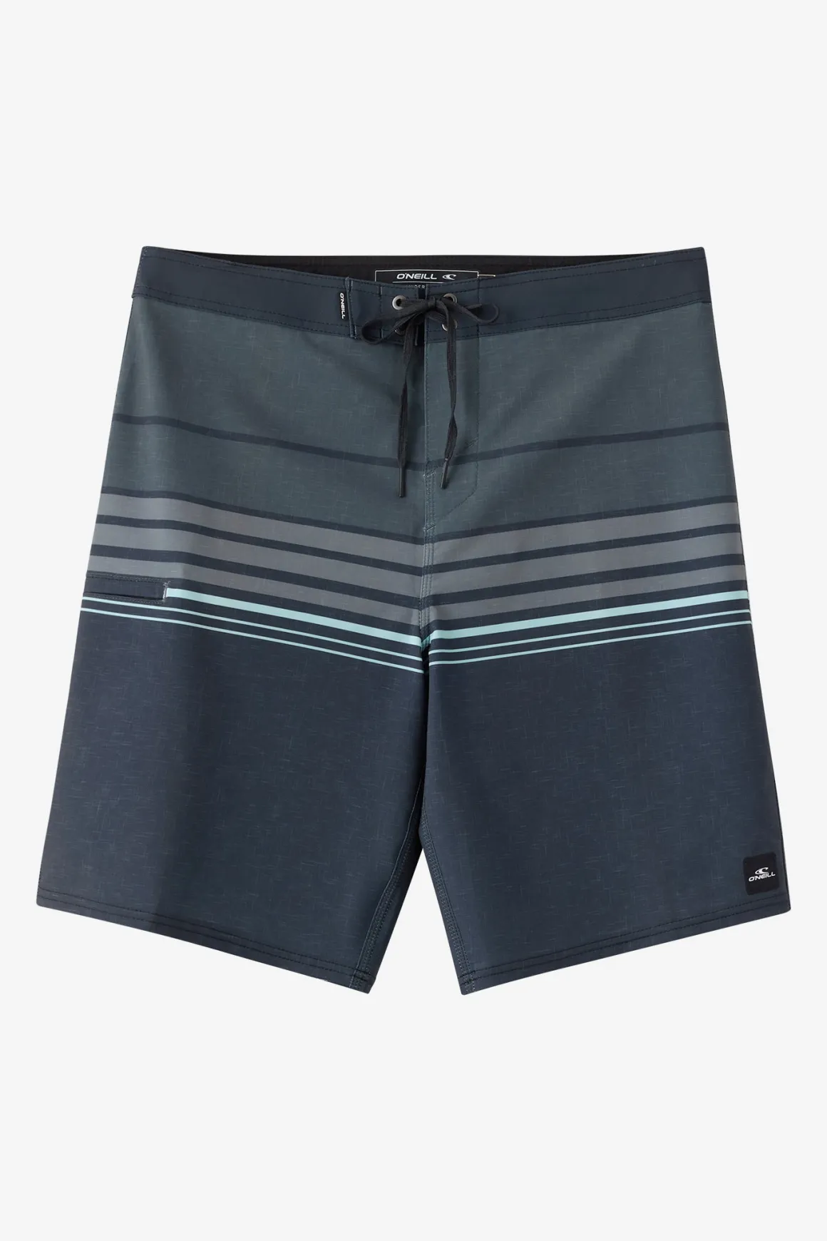 Hyperfreak Heat Stripe 20" Boardshorts - Phantom | O'Neill