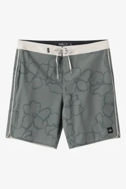 Hyperfreak Mysto Scallop 19" Boardshorts - Mulled Basil | O'Neill