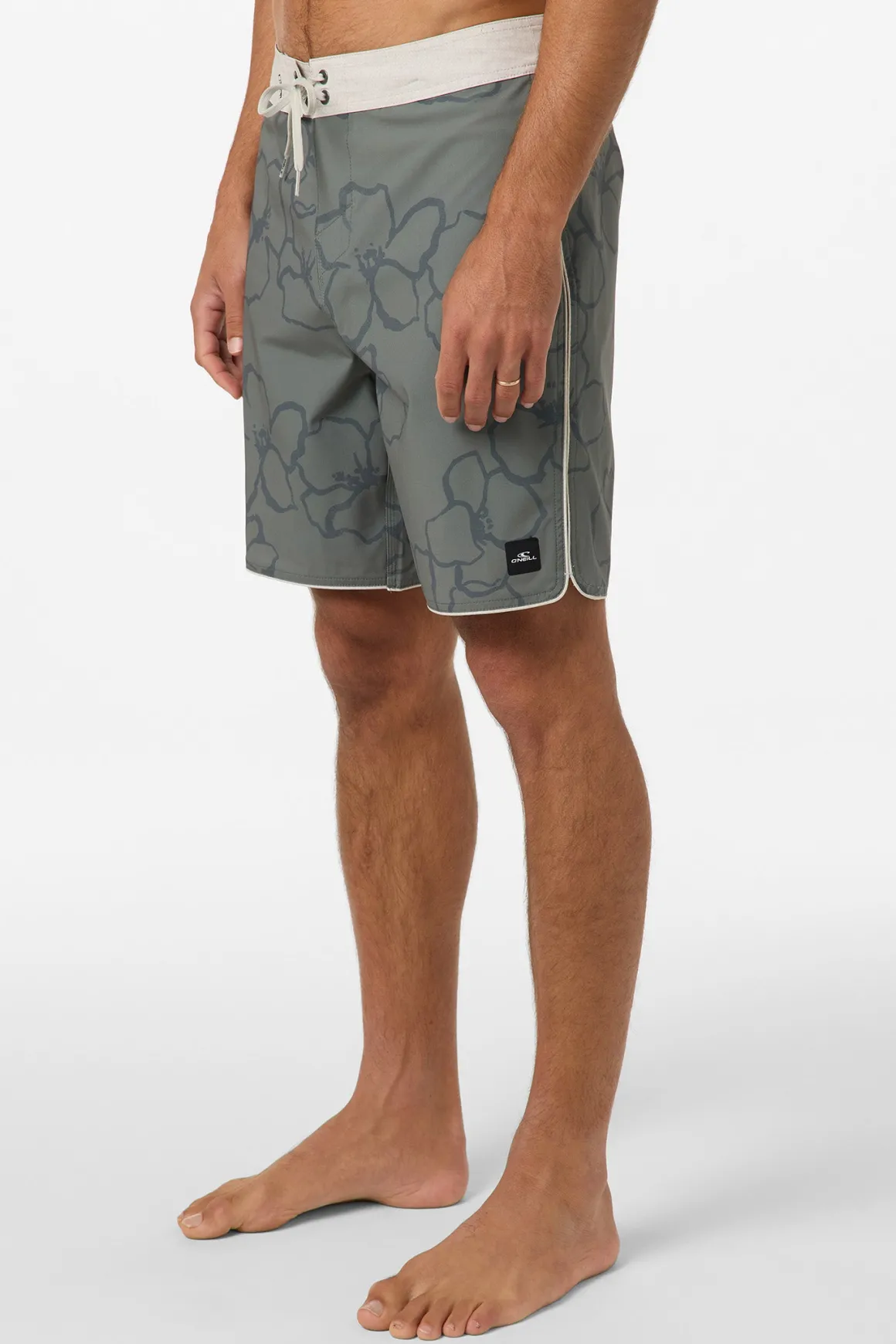 Hyperfreak Mysto Scallop 19" Boardshorts - Mulled Basil | O'Neill