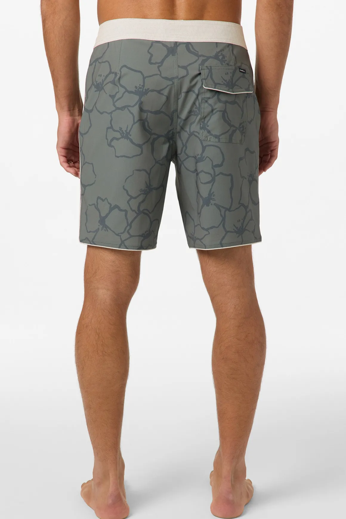 Hyperfreak Mysto Scallop 19" Boardshorts - Mulled Basil | O'Neill