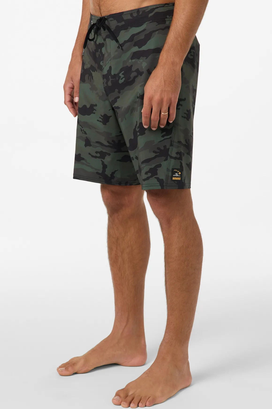 Hyperfreak Tech Hawaii 19" Boardshorts - Camo | O'Neill