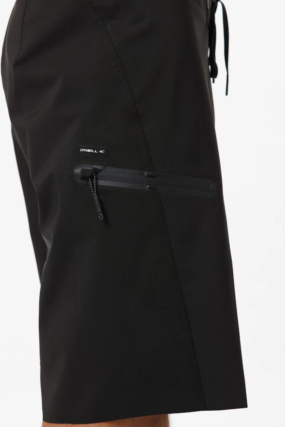 Hyperfreak Tech Solid 19" Boardshorts - Black | O'Neill