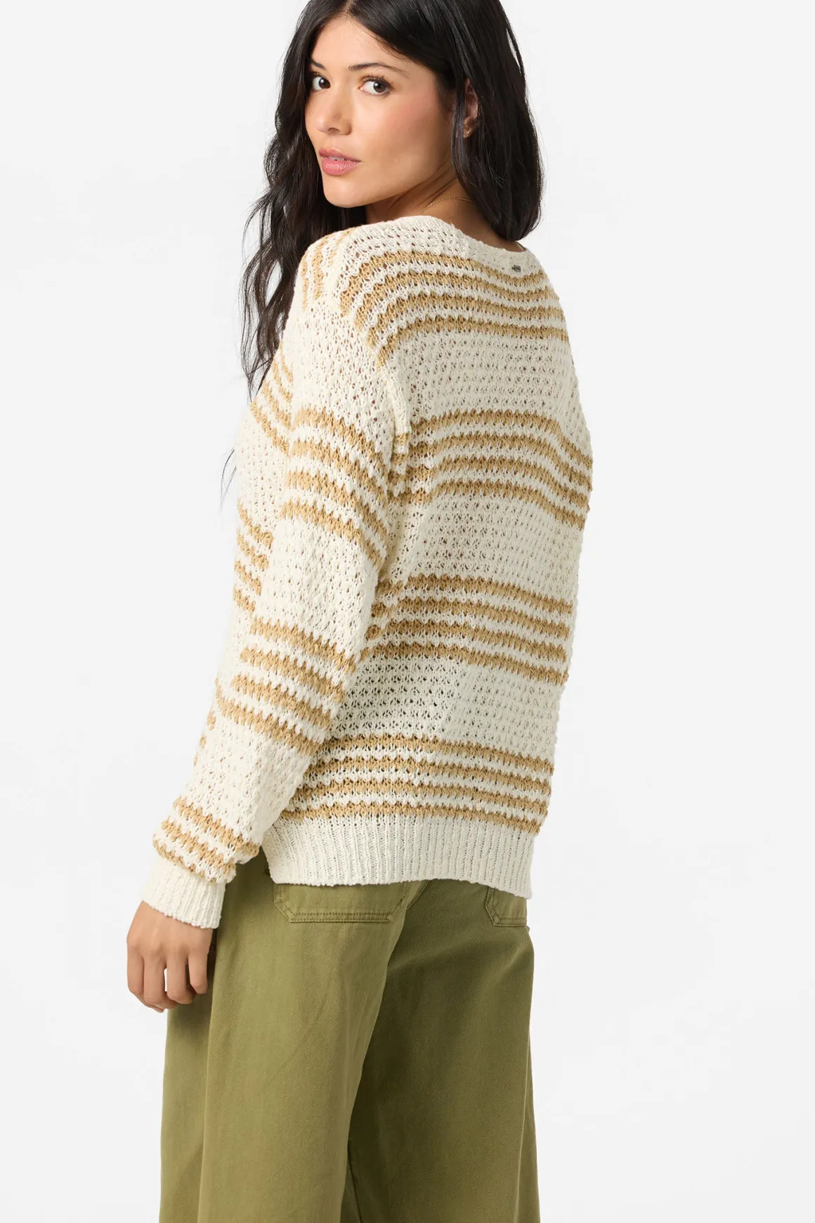 Iyla Long Sleeve Sweater - Warm Sand | O'Neill