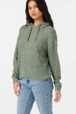 Jayne Solid Long Sleeve Sweater - Sea Spray | O'Neill