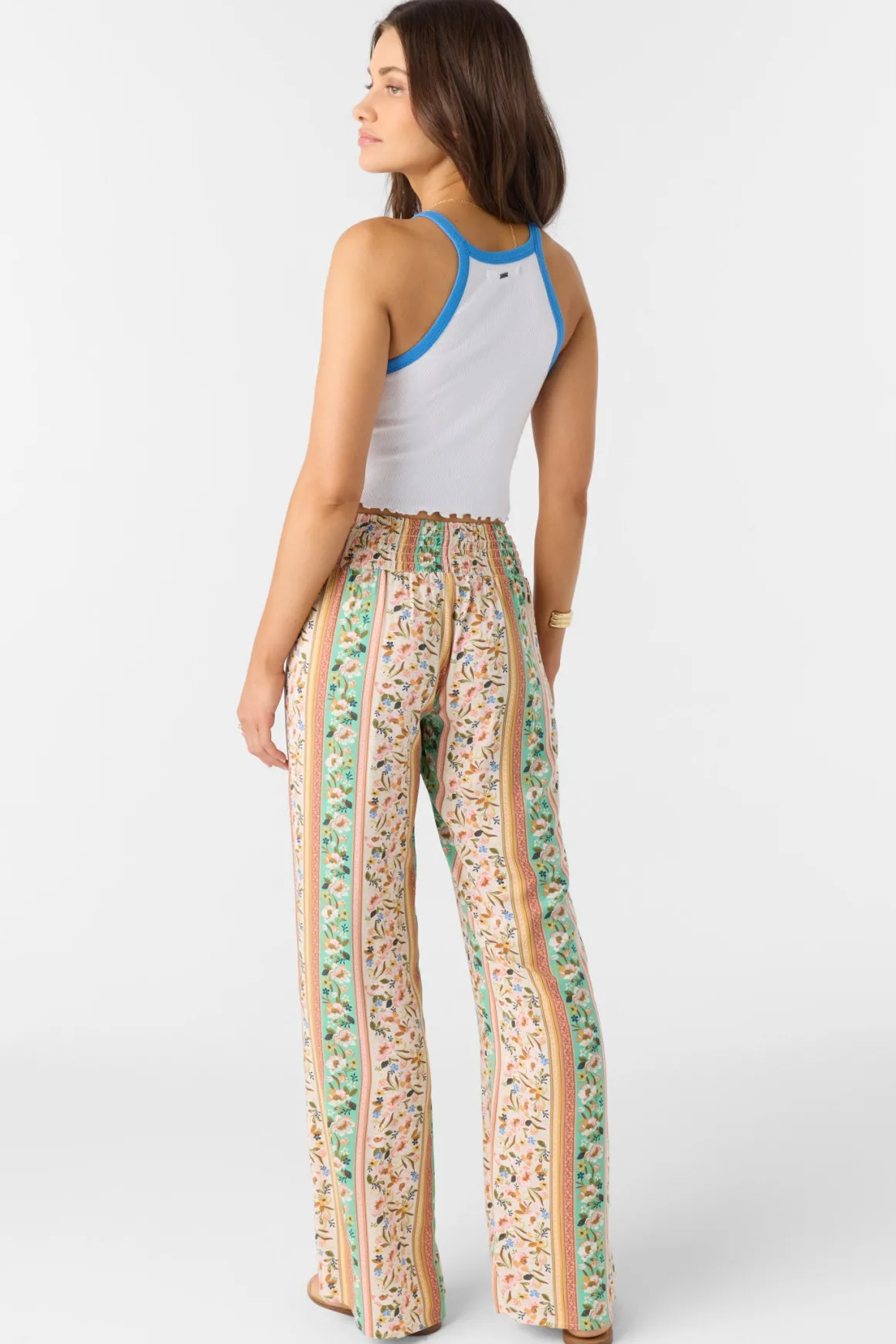 Jonie Cora Floral Pants - Tapioca | O'Neill