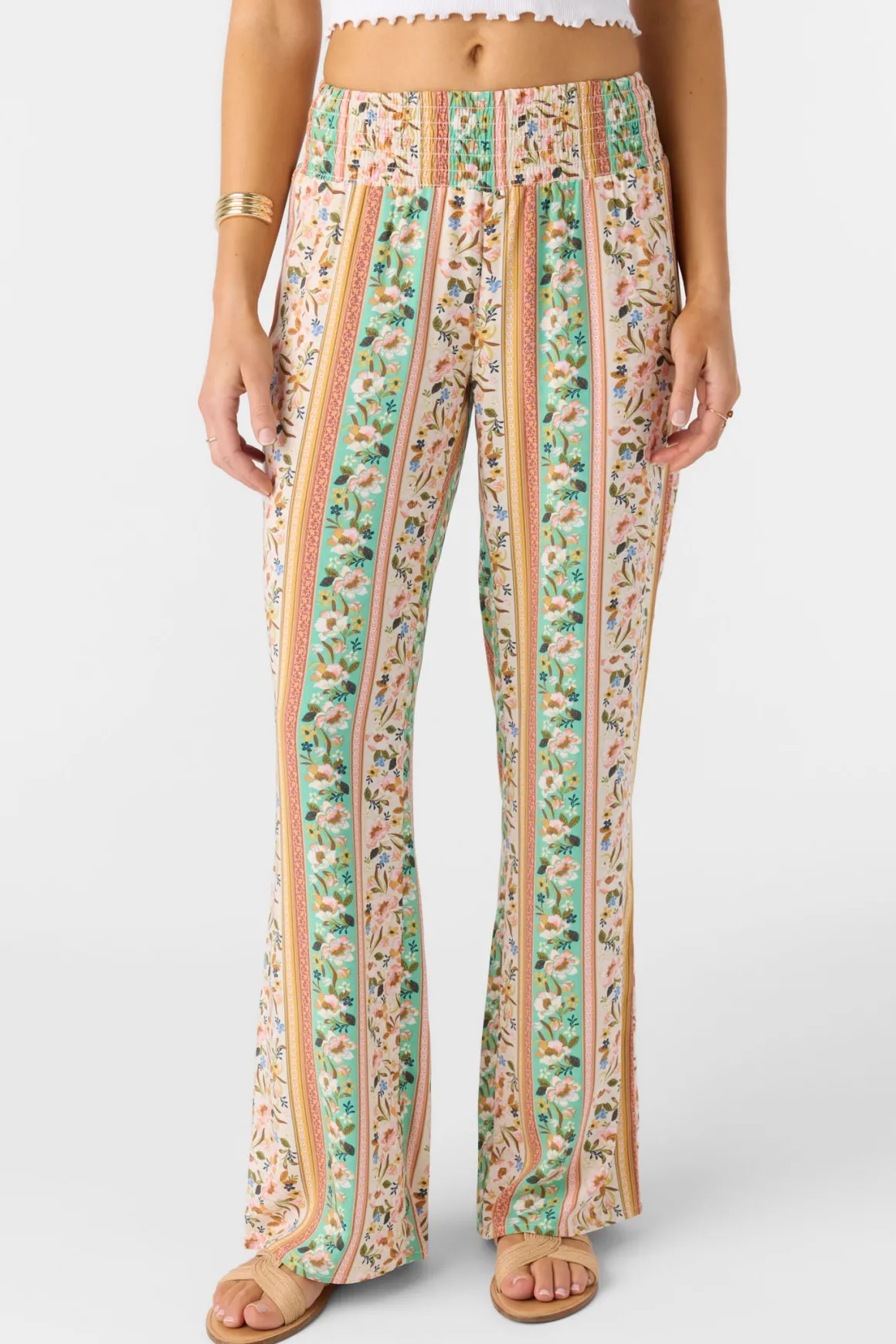 Jonie Cora Floral Pants - Tapioca | O'Neill