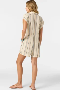 Kamilla Stripe Romper - Tapioca | O'Neill