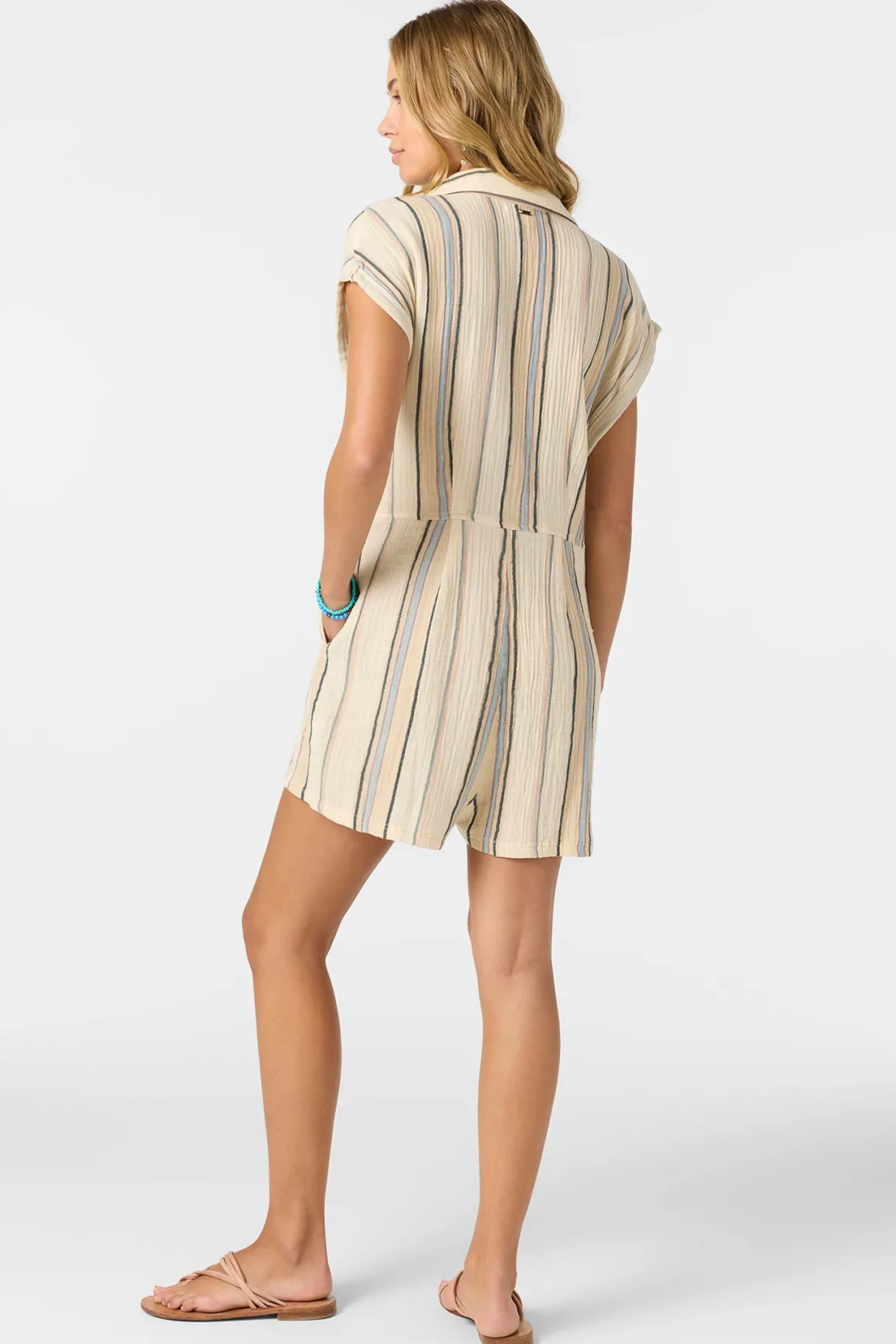Kamilla Stripe Romper - Tapioca | O'Neill