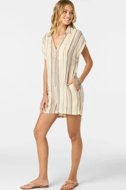 Kamilla Stripe Romper - Tapioca | O'Neill