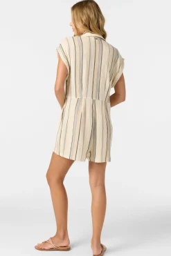 Kamilla Stripe Romper - Tapioca | O'Neill
