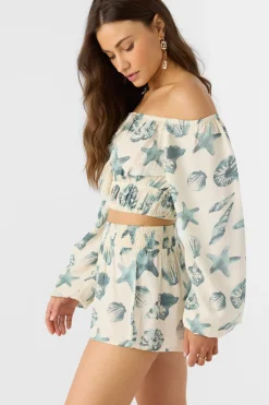 Kammie Long Sleeve Top - Winter White | O'Neill