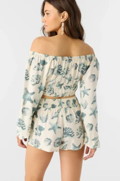 Kammie Long Sleeve Top - Winter White | O'Neill