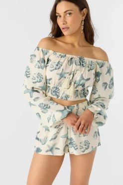 Kammie Long Sleeve Top - Winter White | O'Neill