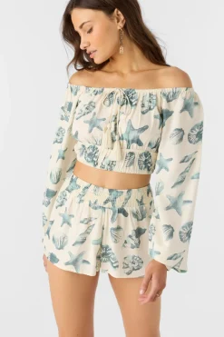 Kammie Long Sleeve Top - Winter White | O'Neill