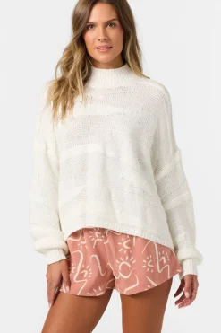 Kastalyn Long Sleeve Sweater - Winter White | O'Neill