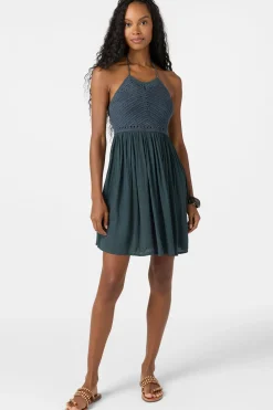 Kindra Short Dress - Slate | O'Neill