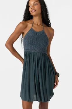 Kindra Short Dress - Slate | O'Neill