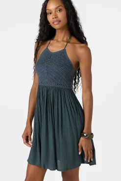 Kindra Short Dress - Slate | O'Neill